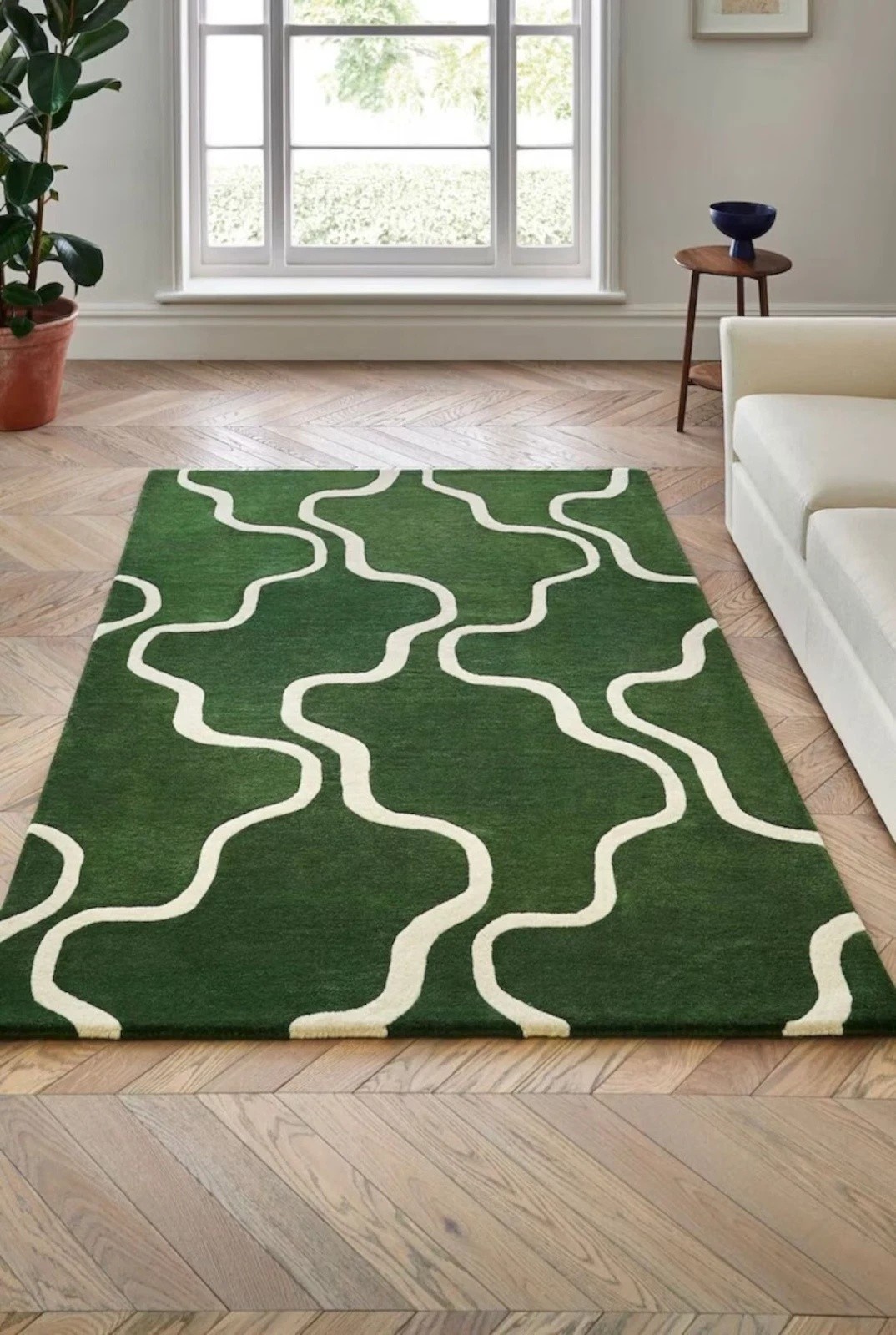 Share Similar Items Sponsored See all Hand Tufted Green Color Nz Wool