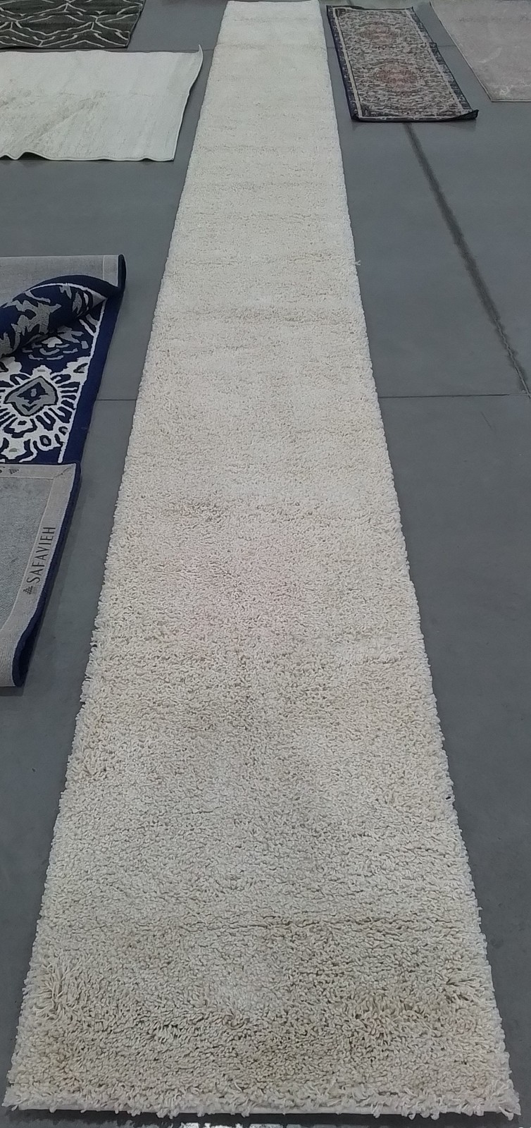 IVORY 2′-0″ x 22′-0″ Flaw in Rug, Reduced Price 1172798951 SG180-1212-222