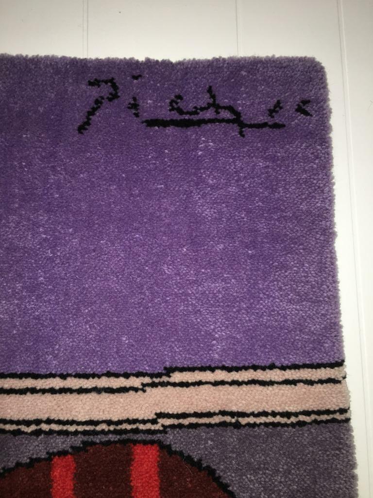 Couristan Pablo Picasso The Red Armchair Wool Area Rug Wall Hanging LE 31/500