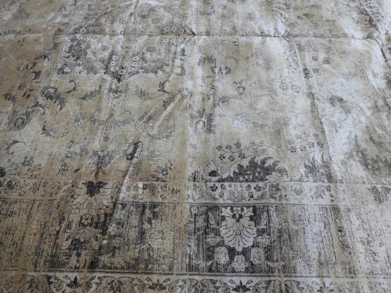 WARM BEIGE 11′ X 15′ Flaw in Rug Reduced Price 1172604259 VTG113-660-1115