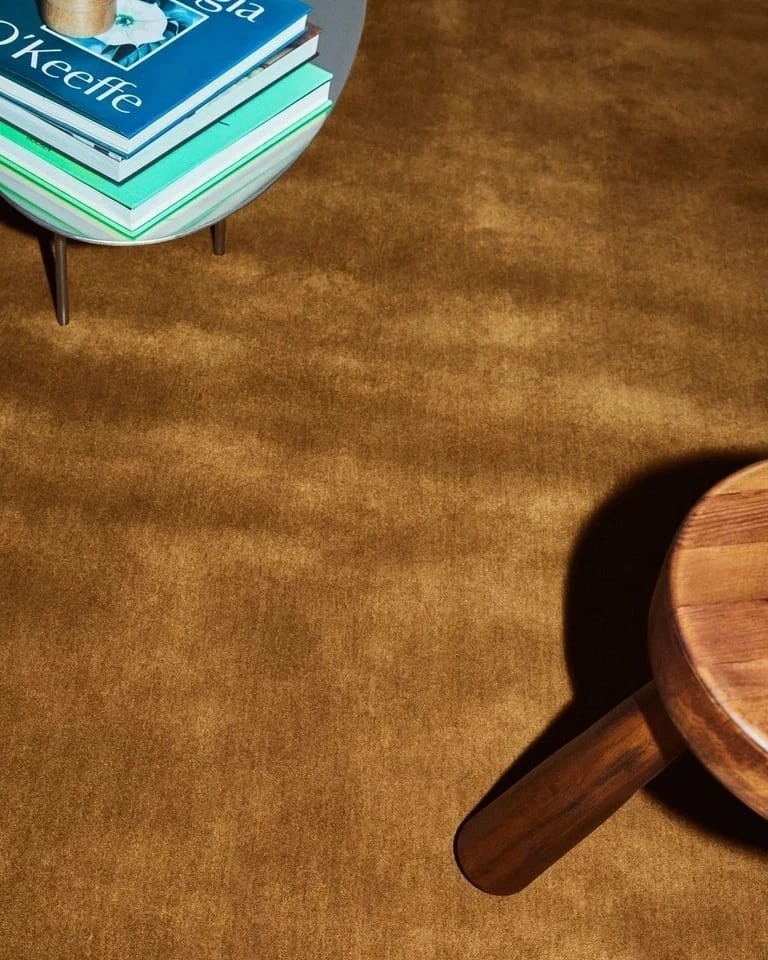Hand Tufted Nordic Knots Grand Camel Solid Nz Wool Area Rugs 8×11 9×12 10×14 ft