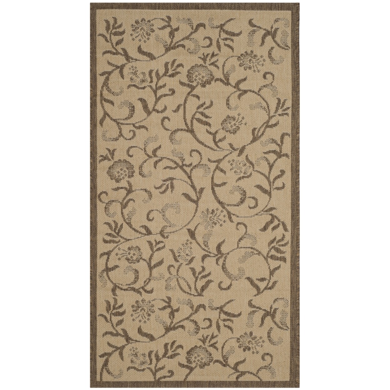 SAFAVIEH Martha Stewart MSR4251-12 Creme / Brown Rug