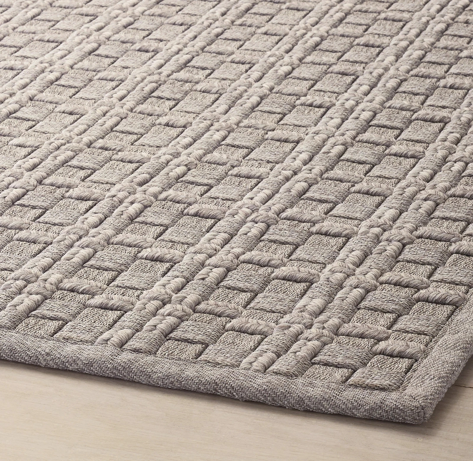 New Modern Moroccan Berber Wool Rug Luxury Color Light Mink Handmade Carpet Rug