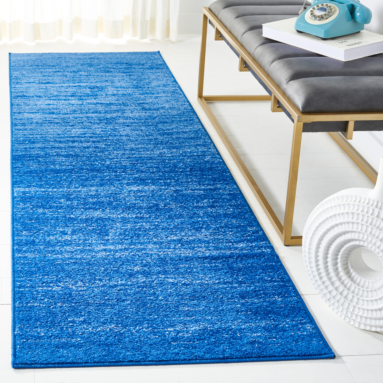 SAFAVIEH Adirondack ADR113F Light Blue / Dark Blue Rug