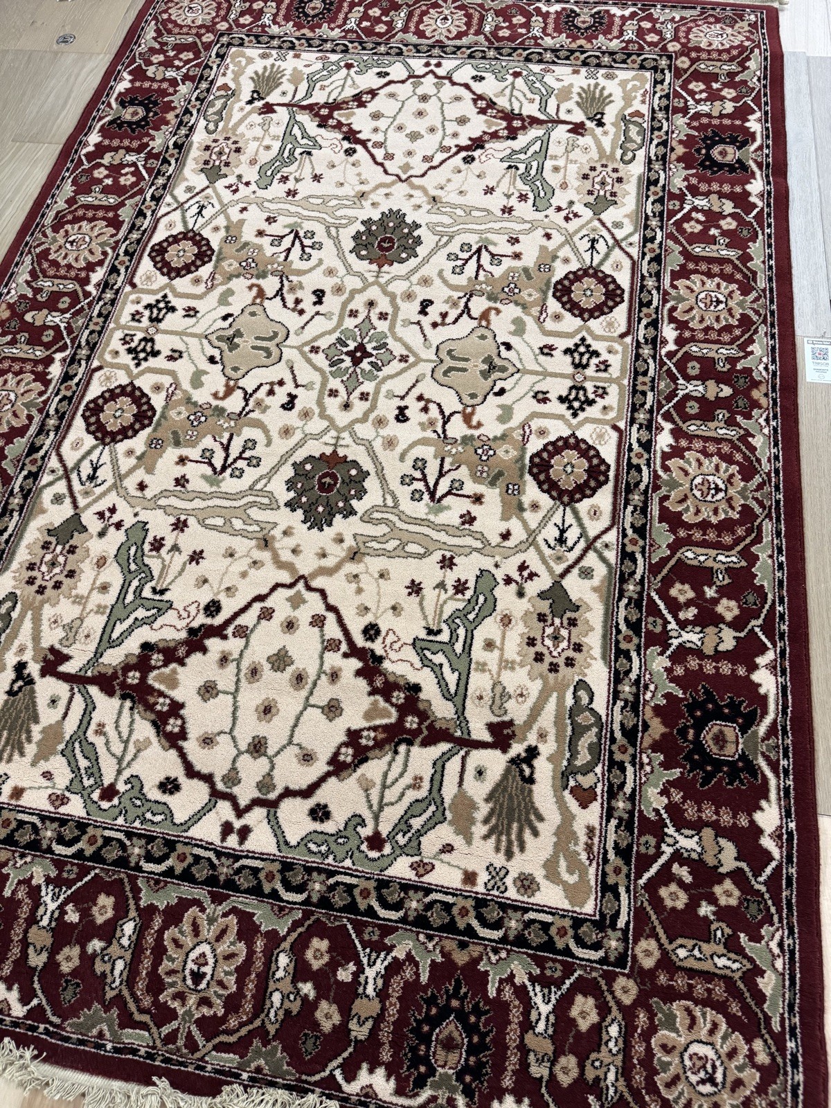 Karastan Palazzo Collection-Tuscan Hills 5’2×7’10 100% Wool area rug ::NEW::