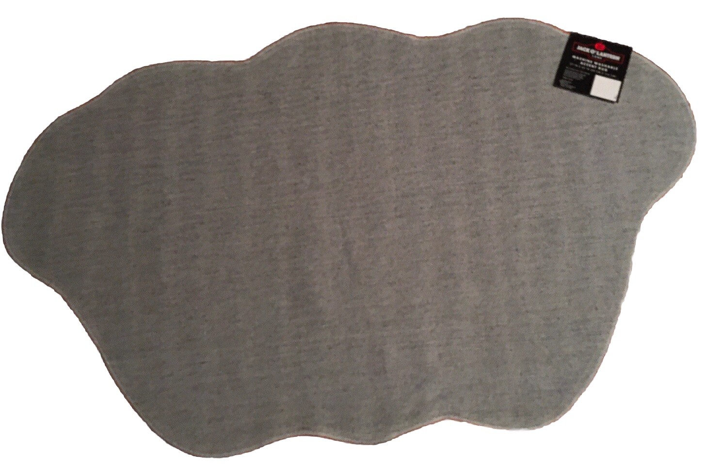 GHOSTS 👻 SHAPED “BOO” VELVETY SOFT ACCENT RUG 27” X 45” Halloween Nonslip NWT