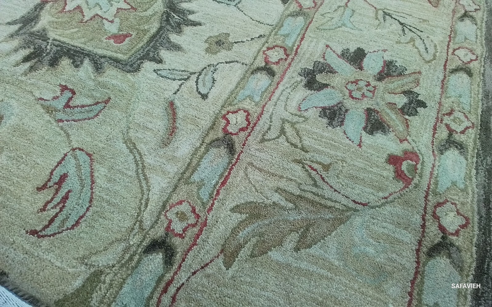 BEIGE 9′-6″ X 13′-6″ Broken Thread Rug Reduced Price 1172765212 AT812A-10