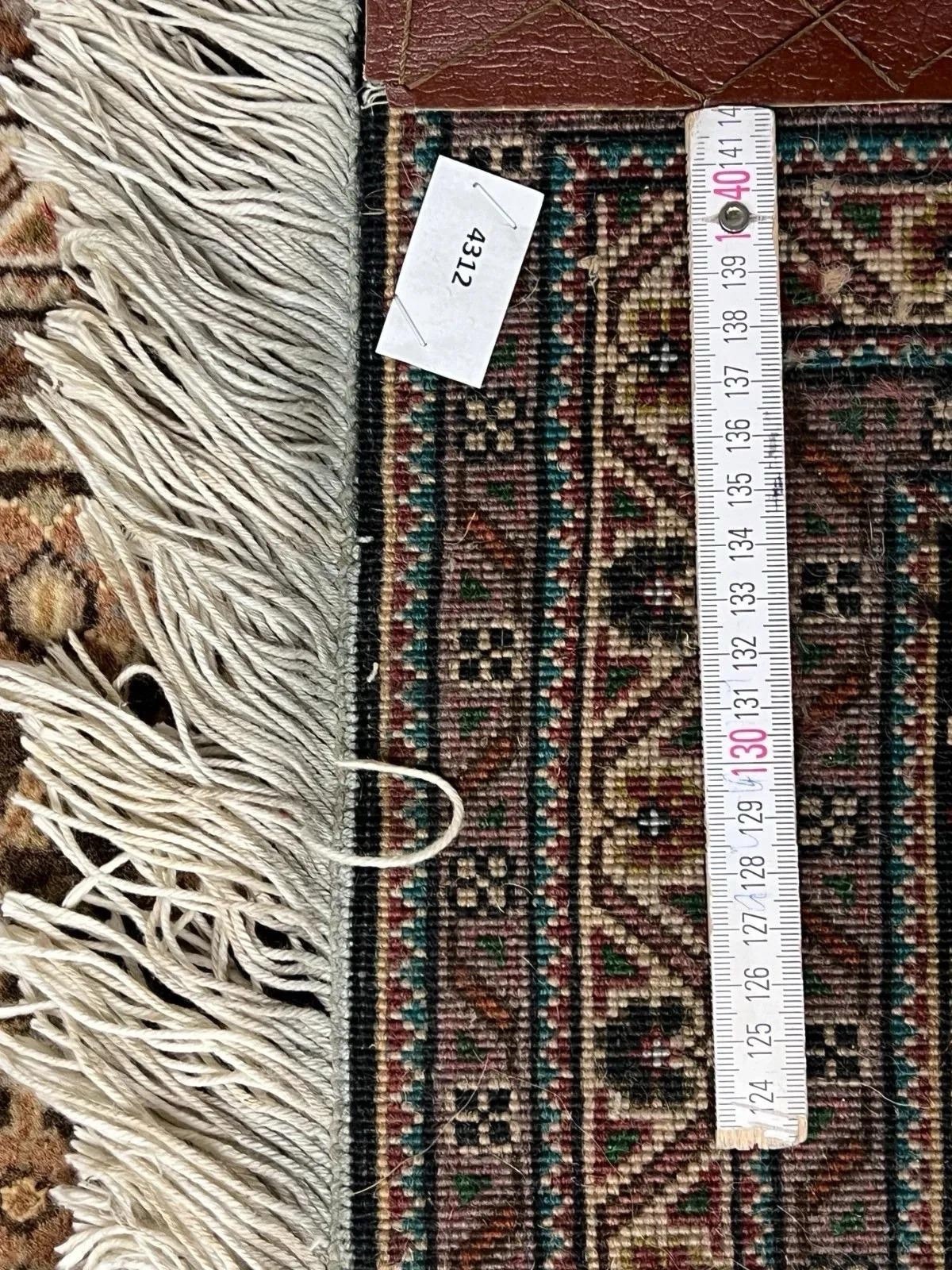 Vintage hand knotted Tabrizz 50 Raj Rug 11.3×8.2 – Fine Weave, Collector Quality