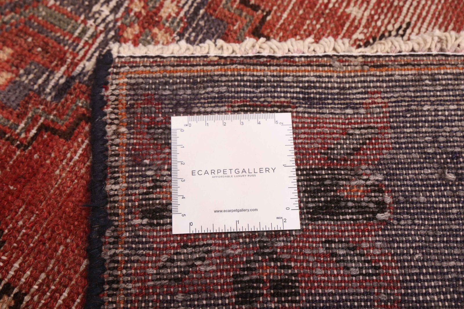 Vintage Hand-Knotted Area Rug 3’8″ x 6’7″ Traditional Wool Carpet