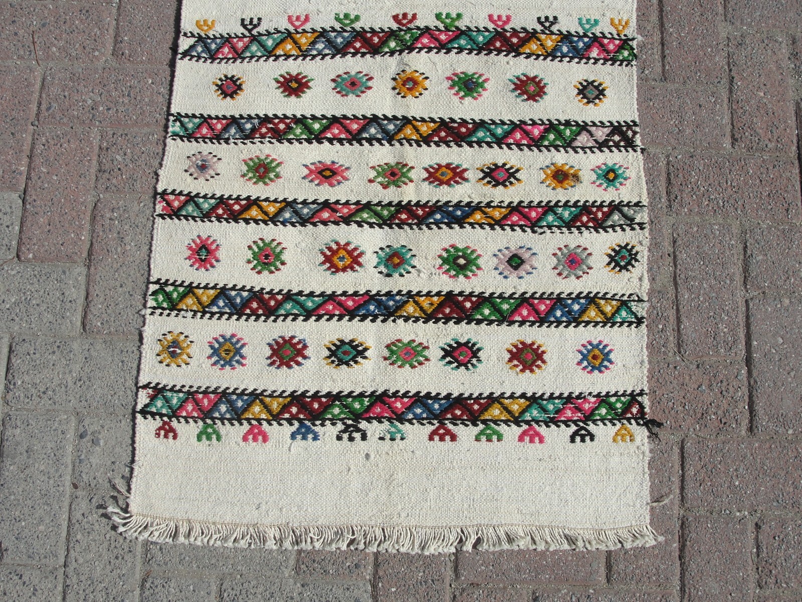 2×3 Small kilim rug, Runner Rug, Turkish Kilim, Kelim Teppich, Tappeto