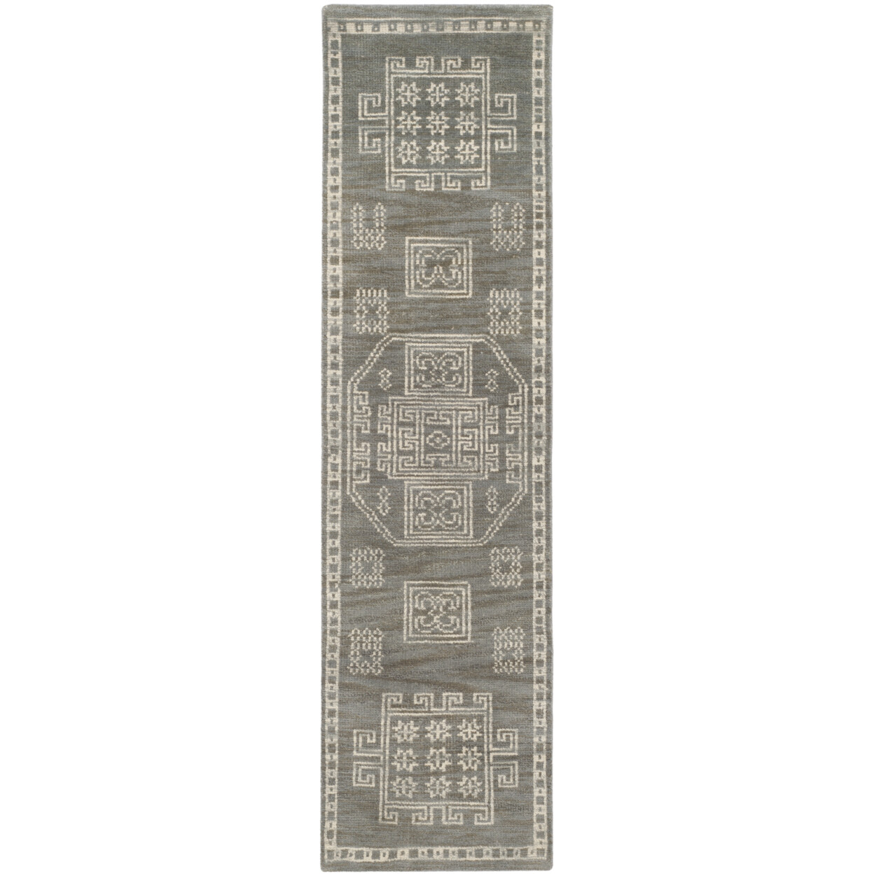 SAFAVIEH Kenya Collection KNY635A Hand-knotted Grey Rug