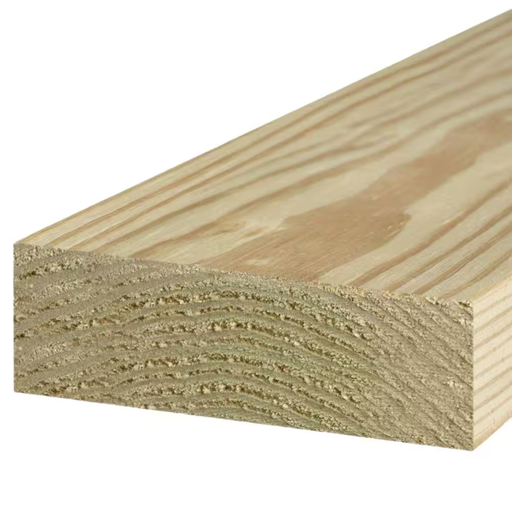 2 In. X 6 In. X 16 Ft. #1 Ground Contact Pressure-Treated Southern Yellow Pine L
