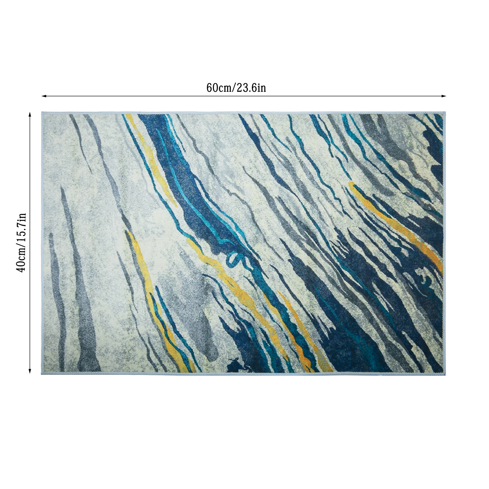 Large Carpet Mat Rectangular Bedroom Non-slip Creative Sofa Table Carpet Mat