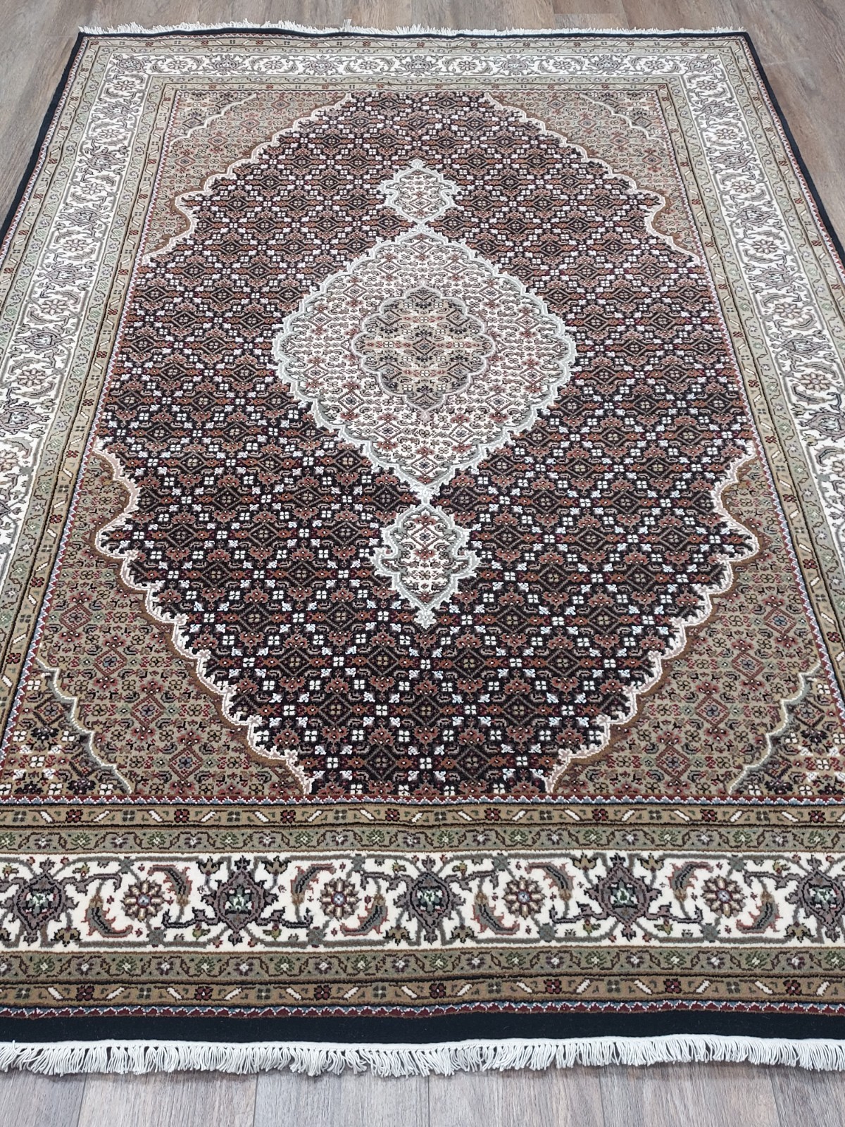 Turkish Bohemian Rug,Turkish Oushak Rug,Turkish Contemporary Oushak Rug,5.5x8Ft