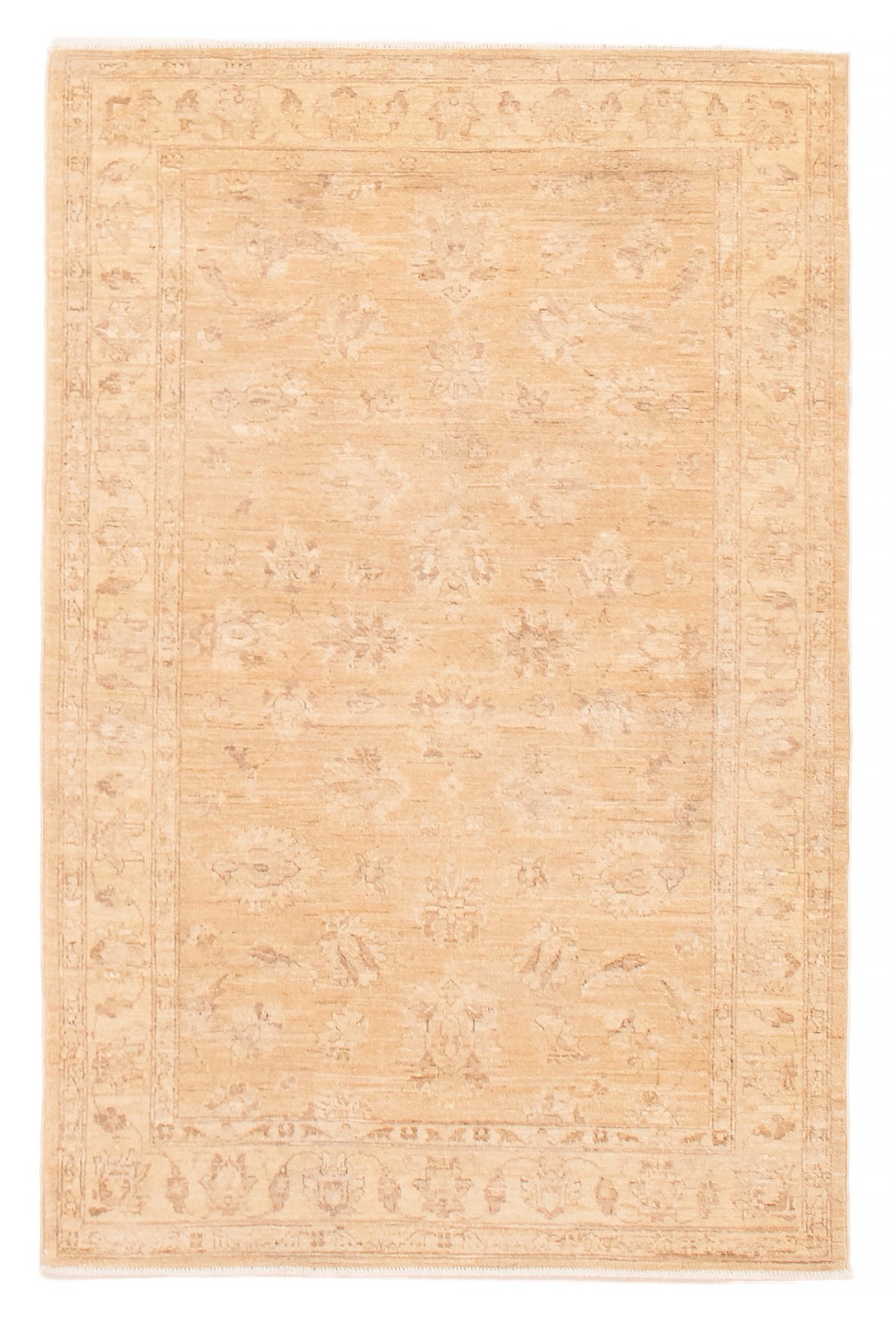 Traditional Hand-knotted Wool Oriental Carpet 3’6″ x 5’7″ Area Rug