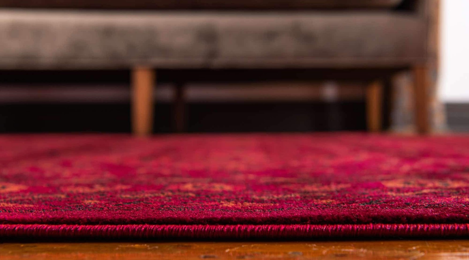 Tekke Collection Over-Dyed Saturated Traditional Torkaman Area Rug (7′ 0 x 10…