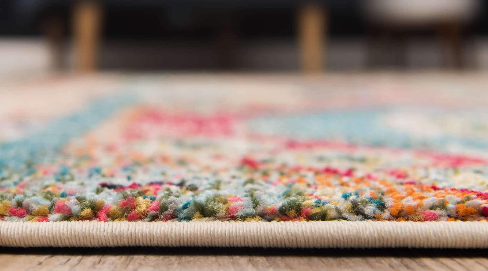 Unique Loom Sedona Collection Distressed Southwester Over-Dyed Vintage Area Rug