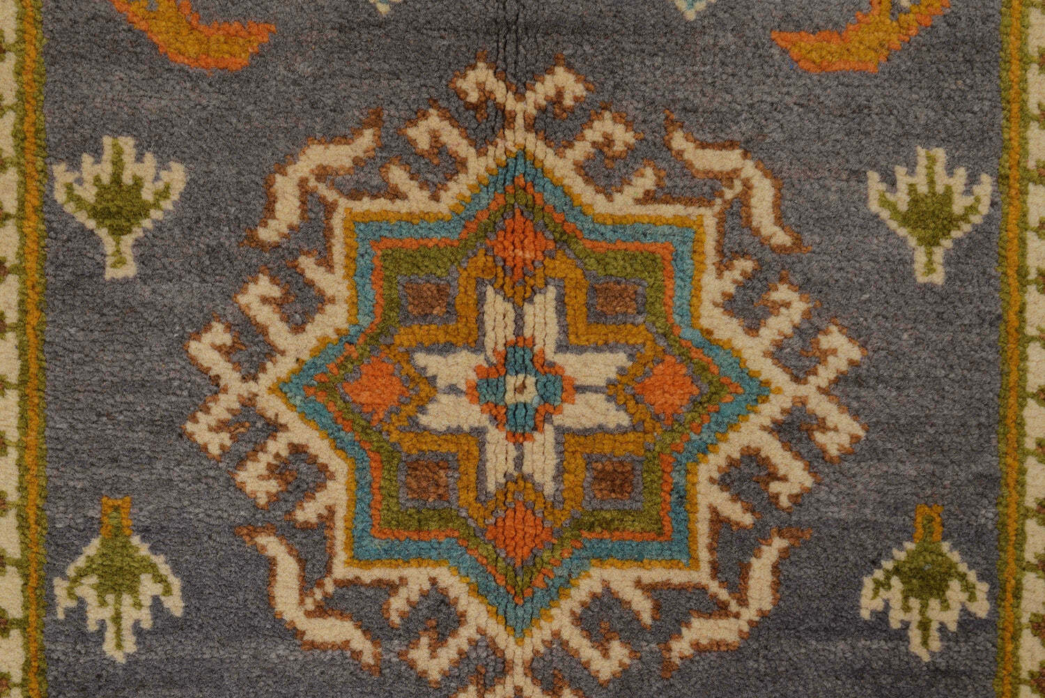 2×10′ Narrow Handmade Long Kazak Rug #S1157