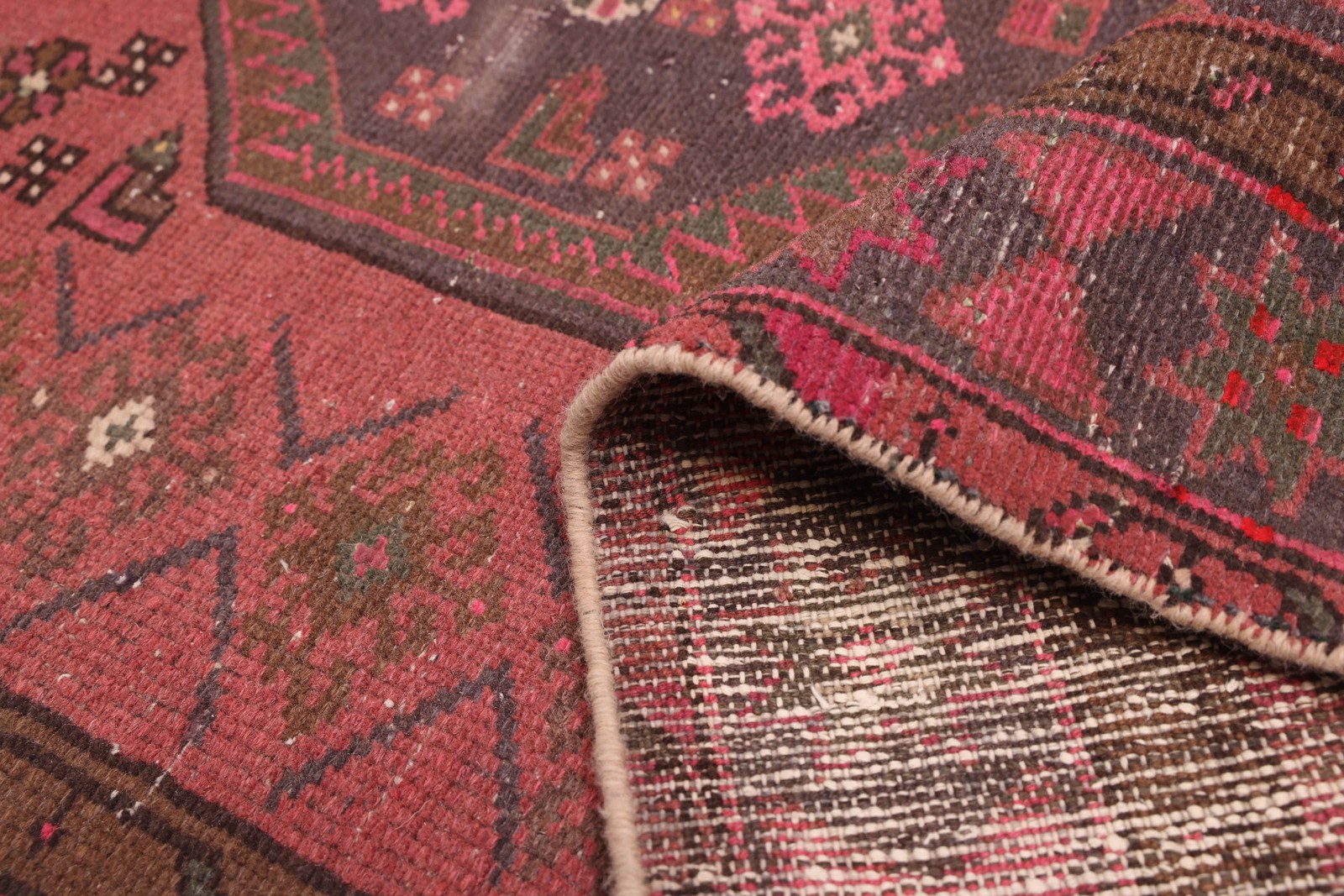 Traditional Vintage Hand-Knotted Area Rug 4’1″ x 6’3″ Oriental Wool Carpet