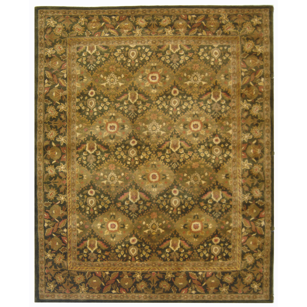 SAFAVIEH Antiquity Collection AT57C Handmade Olive Rug