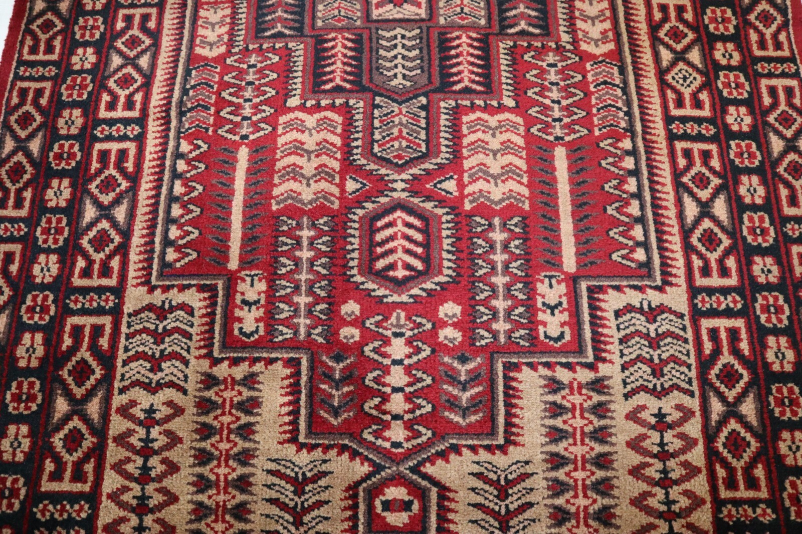 3’0″ x 5’0″ ft. Authentic Rug, Hand Knotted Wool Rug, Colorful Area Rug