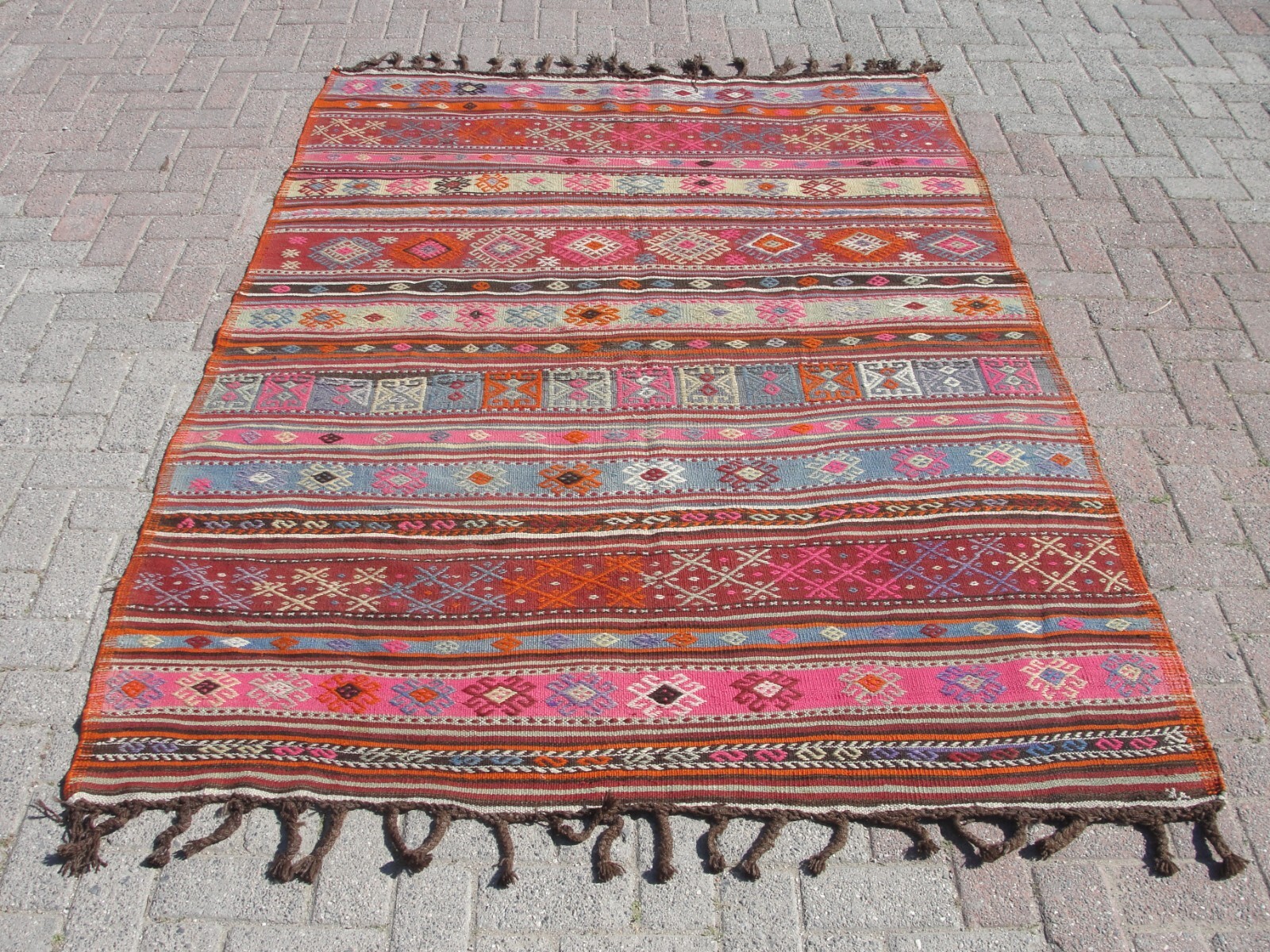 5×7 Medium kilim rug, Boho kilim, rugs for living room, Kelim, handmade carpet