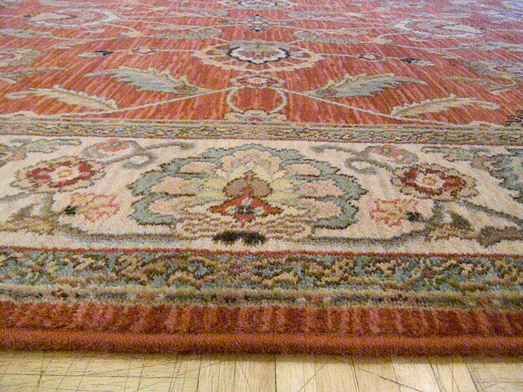6×9 KARASTAN ASHARA RED AGRA 549 – 15002 – 100% WOOL RUG BRAND NEW