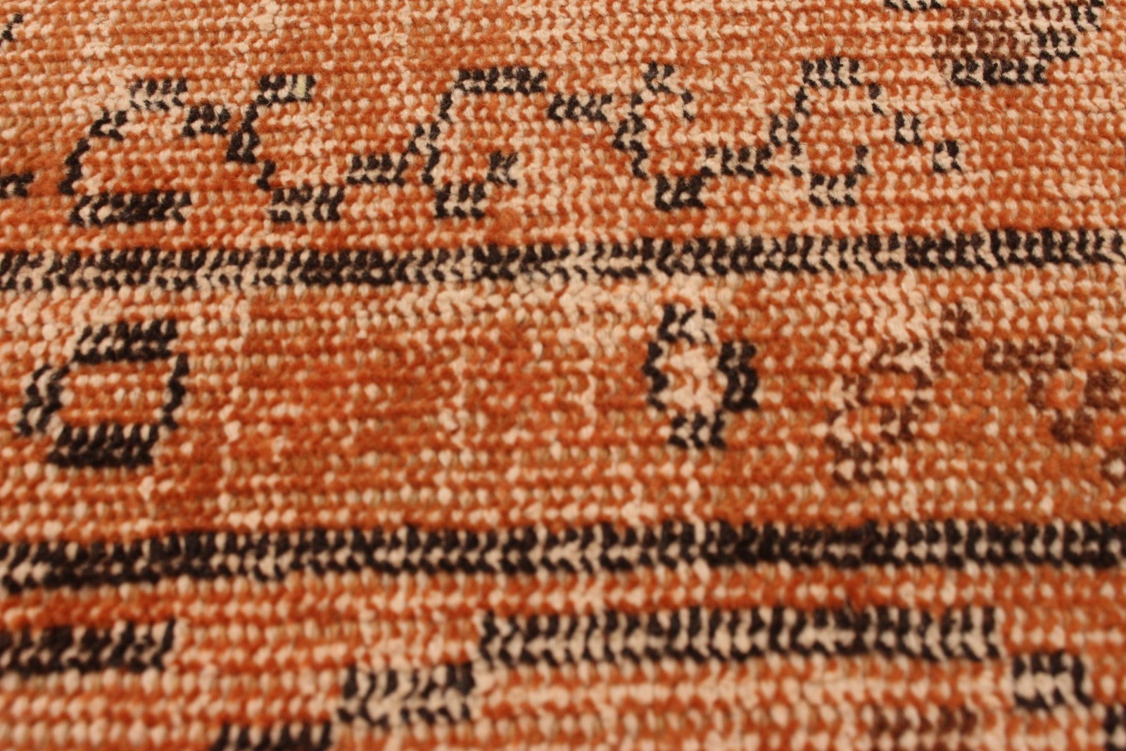 Traditional Hand-knotted Area Rug 5’9″ x 9’2″ Orange Oriental Carpet