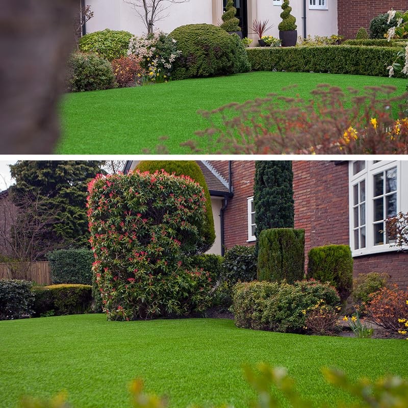 Luxurious 1.77″ Thick Artificial Grass Turf for Indoor/Outdoor Use