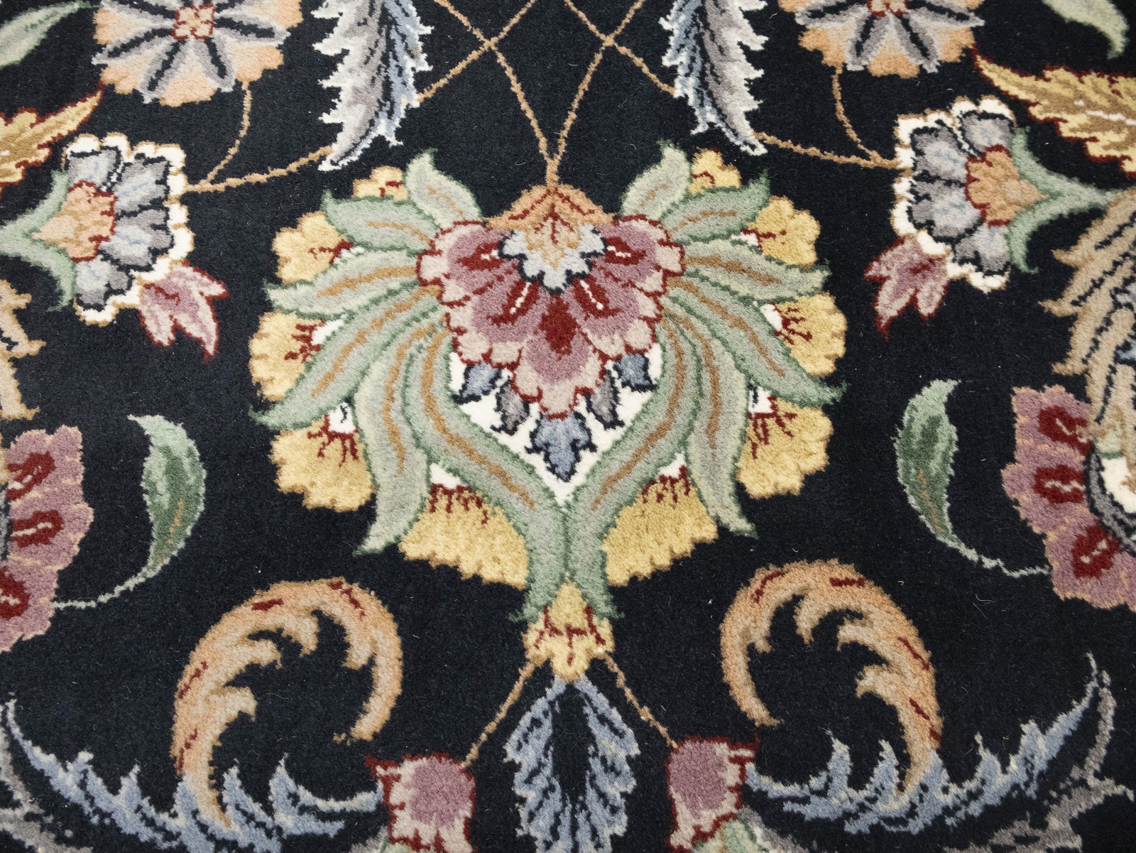 Handmade Oversized Pakistan Wool Rug Floral Style Oriental Decor Carpet 10X14 ft