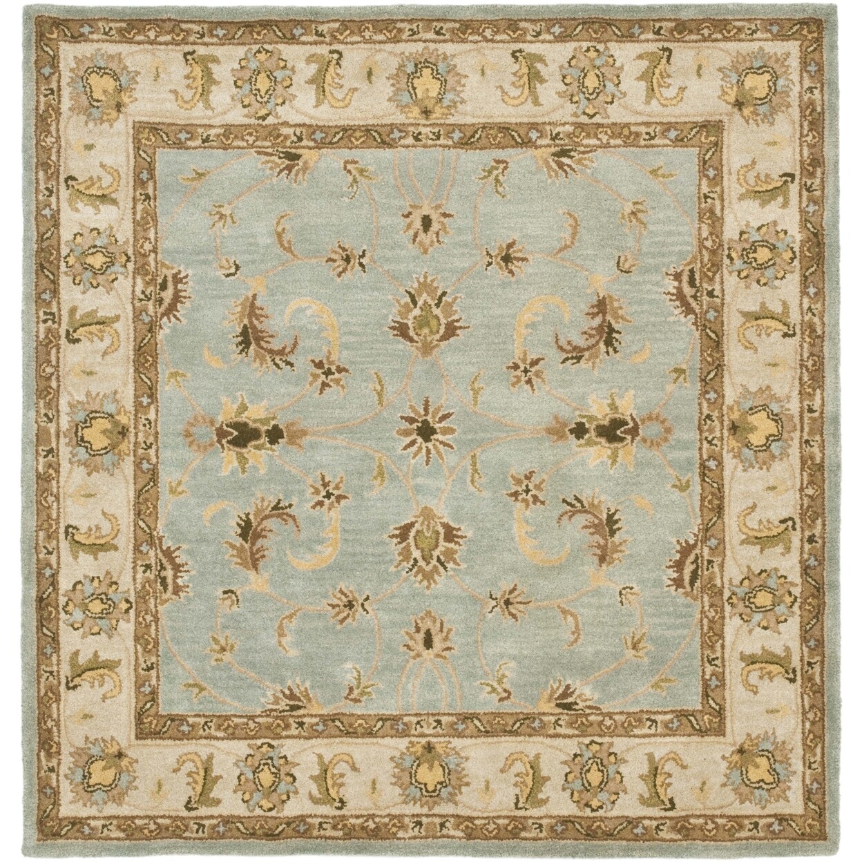 SAFAVIEH Heritage HG913A Handmade Light Blue / Beige Rug