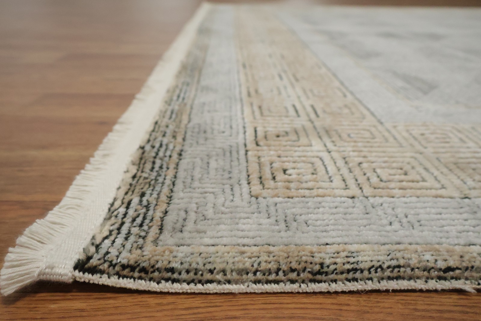 Elegant Textured Area Rug 5×8 Ft Contemporary Modern Turkish Carpet Bedroom Rug