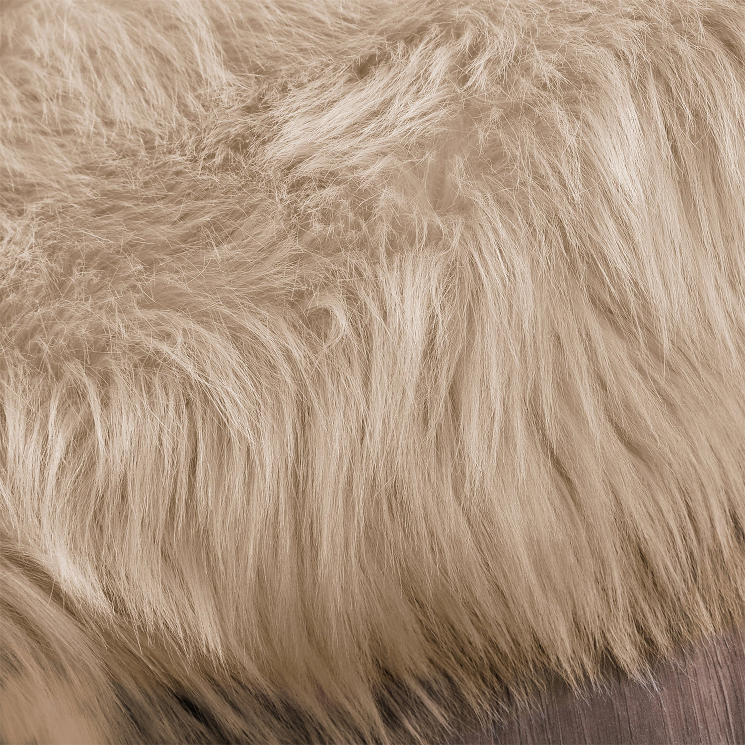 2X3 Beige Rug Faux Fur Rug Fluffy Furry Rug Throw Rug Washable Shag Rug Plush So