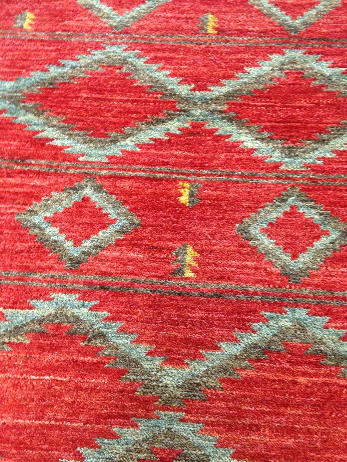 South West Styl Oriental Area Rug Peshawar Geometric 6 X 9 Navaho Fine A+
