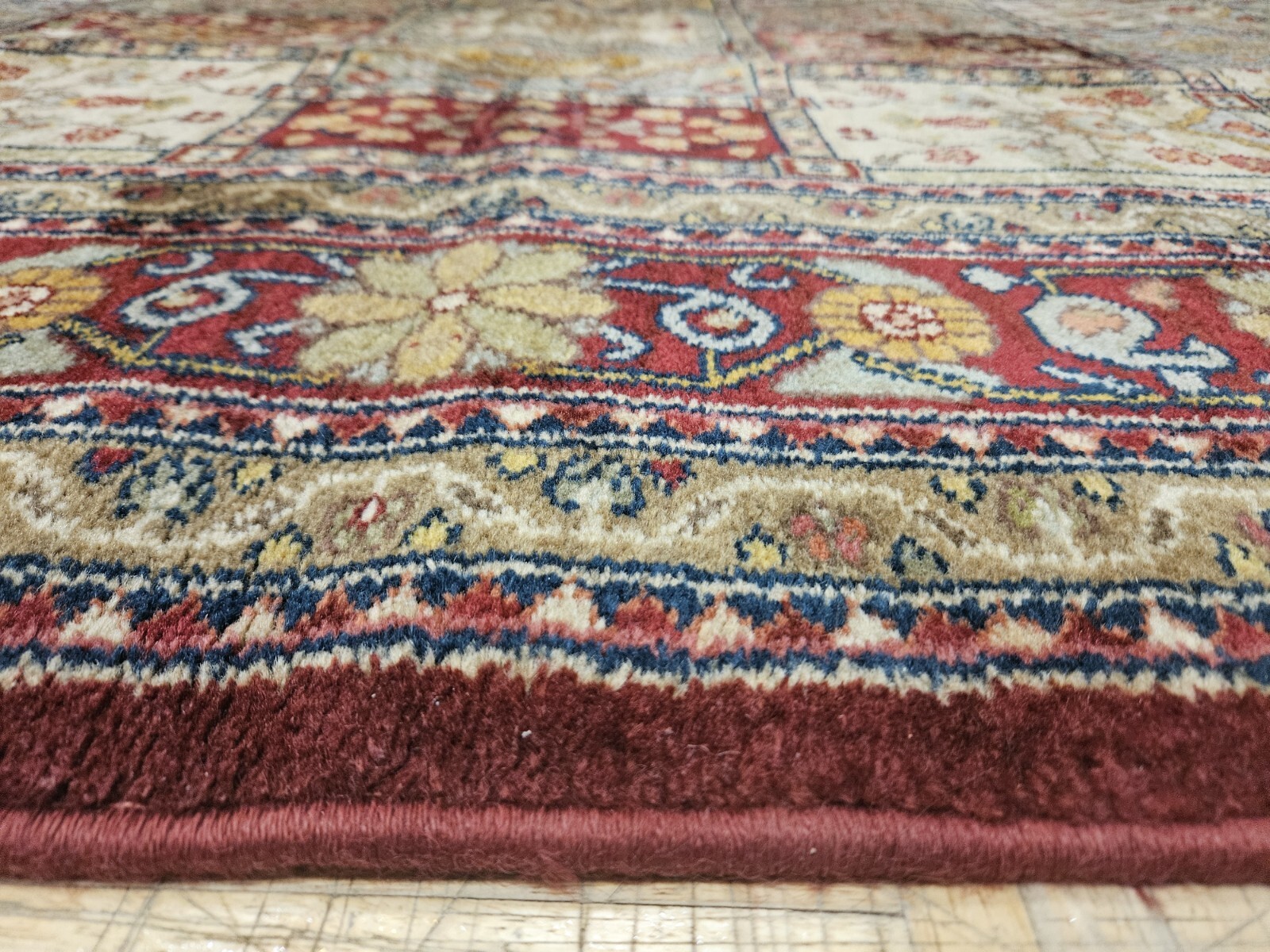 9×12 KARASTAN ANTIQUE LEGENDS BAKHTIYARI 2200 – 202 100% WOOL RUG EXCELLENT