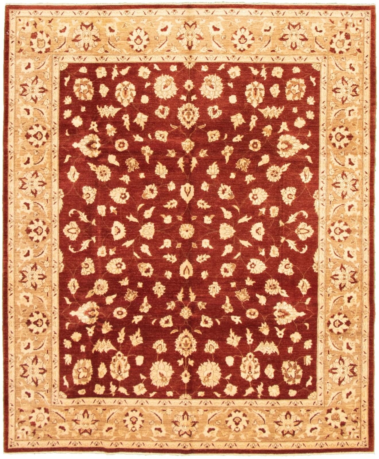 Hand Knotted Area Rug 8’2″ x 9’10” Traditional Oriental Wool Carpet