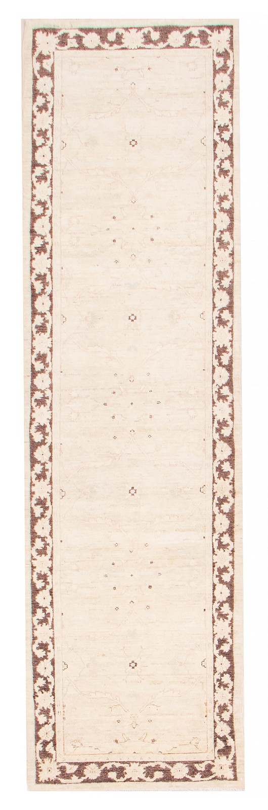 Vintage Hand-knotted Runner Rug 2’7″ x 9’5″ Traditional Oriental Wool Carpet