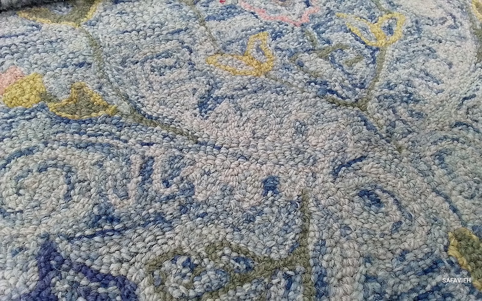 BLUE / GREEN 2′-3″ x 7′-0″ Flaw in Rug, Reduced Price 1172799618 MLP522M-27