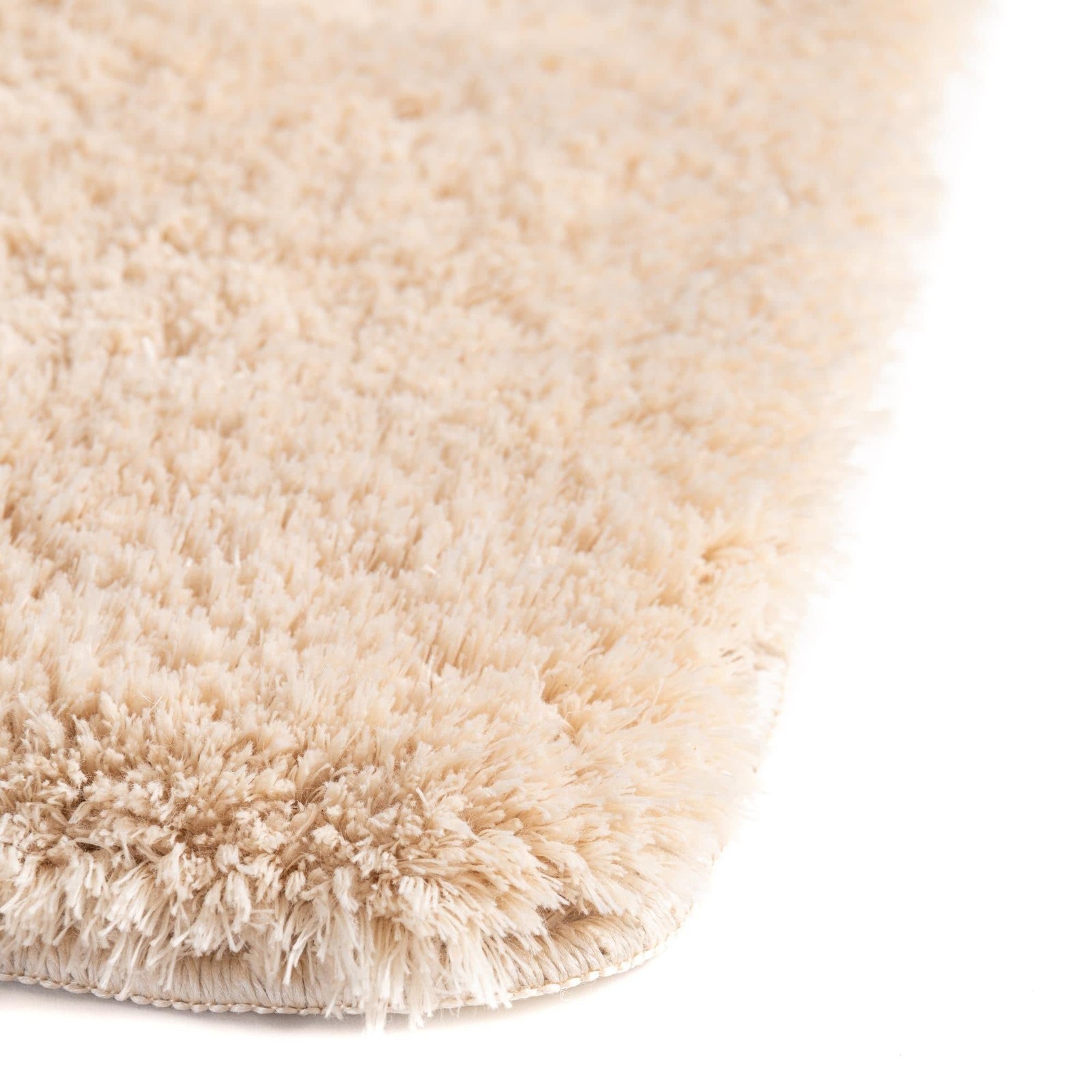 Bano Luxe Bath Mat Collection Area Rug – Luxe (1′ 8″ x 2′ 7″ Rectangle, Oat)
