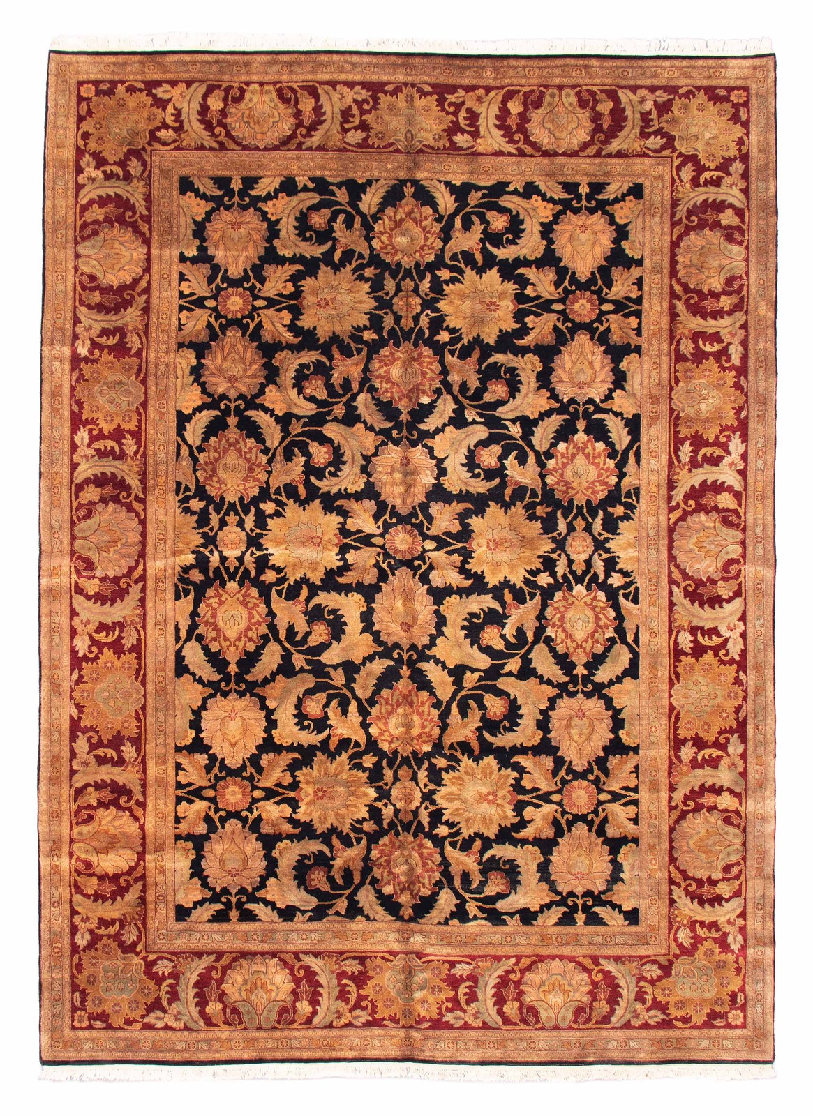 Traditional Hand-knotted Wool Oriental Carpet 10’0″ x 13’4″ Area Rug
