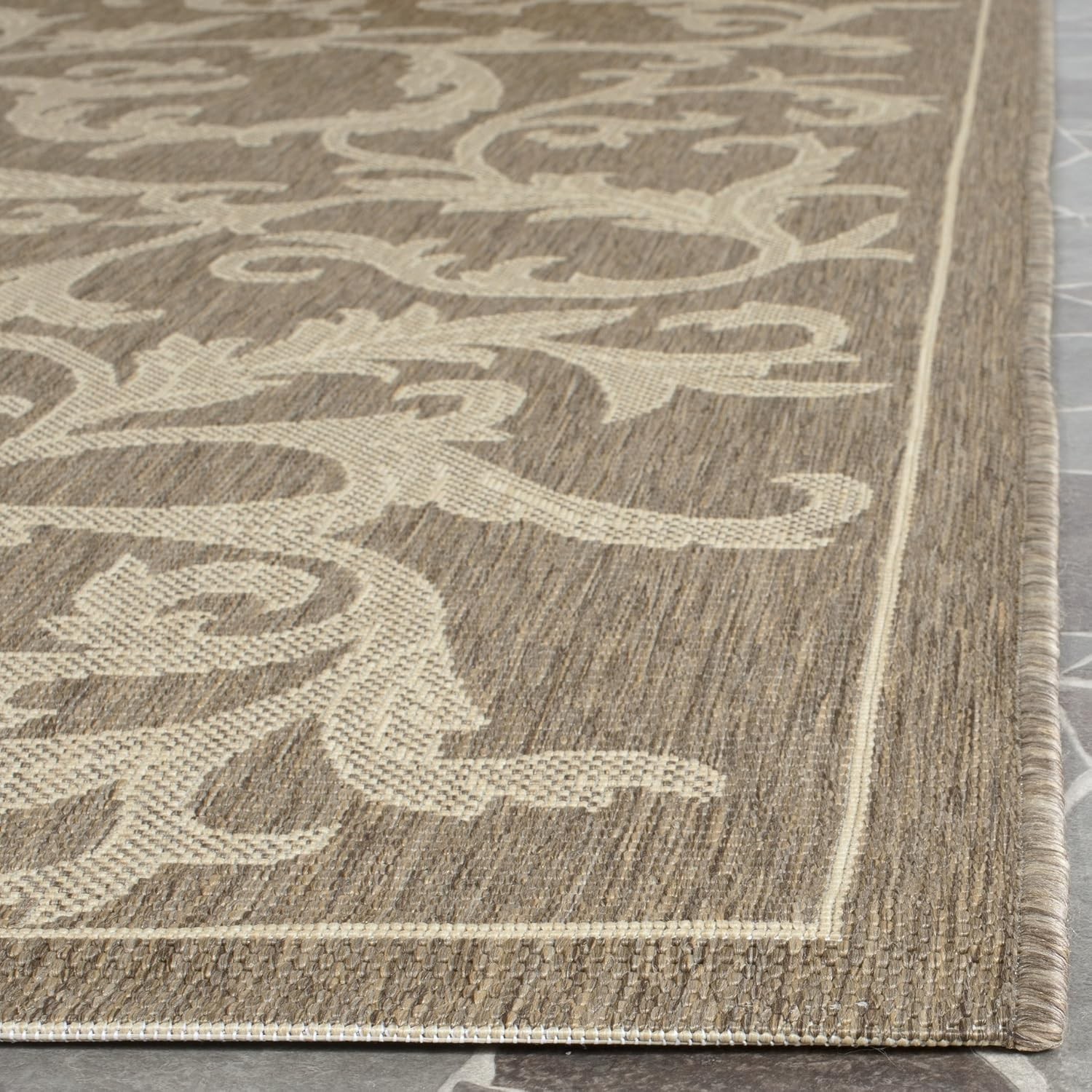 Non-Shedding Indoor/Outdoor Rug – 2′ x 3’7