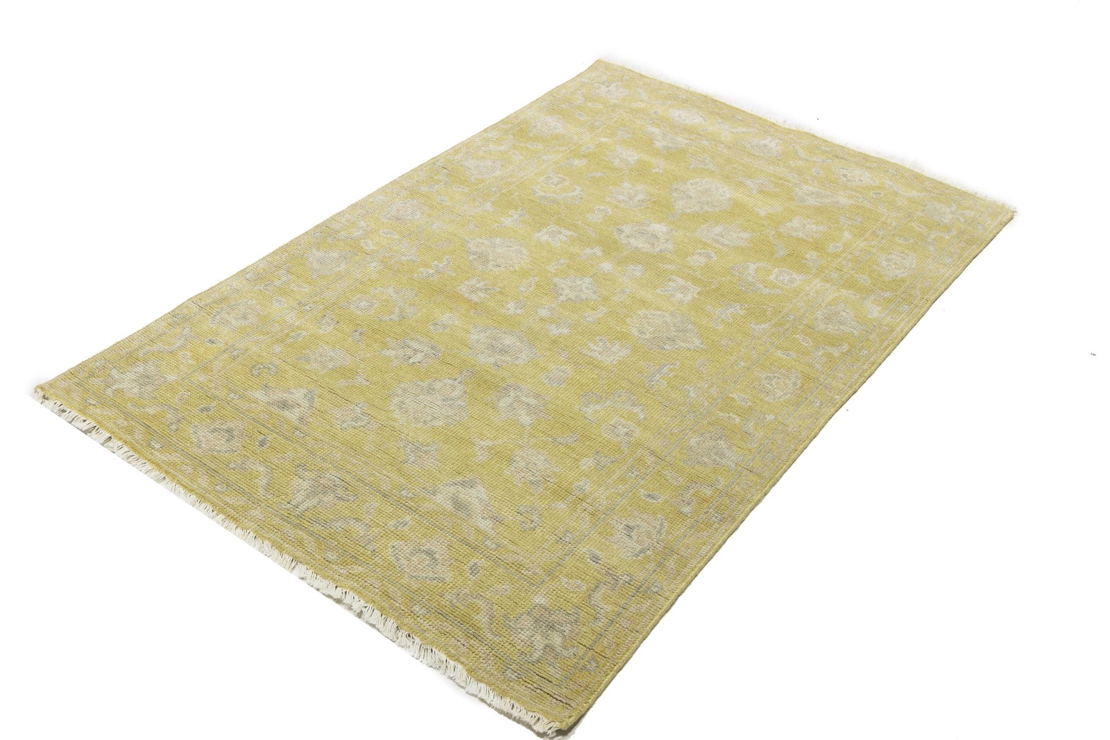 Floral Transitional Wool Oriental Area Rug Bedroom Decor Carpet 4x6ft