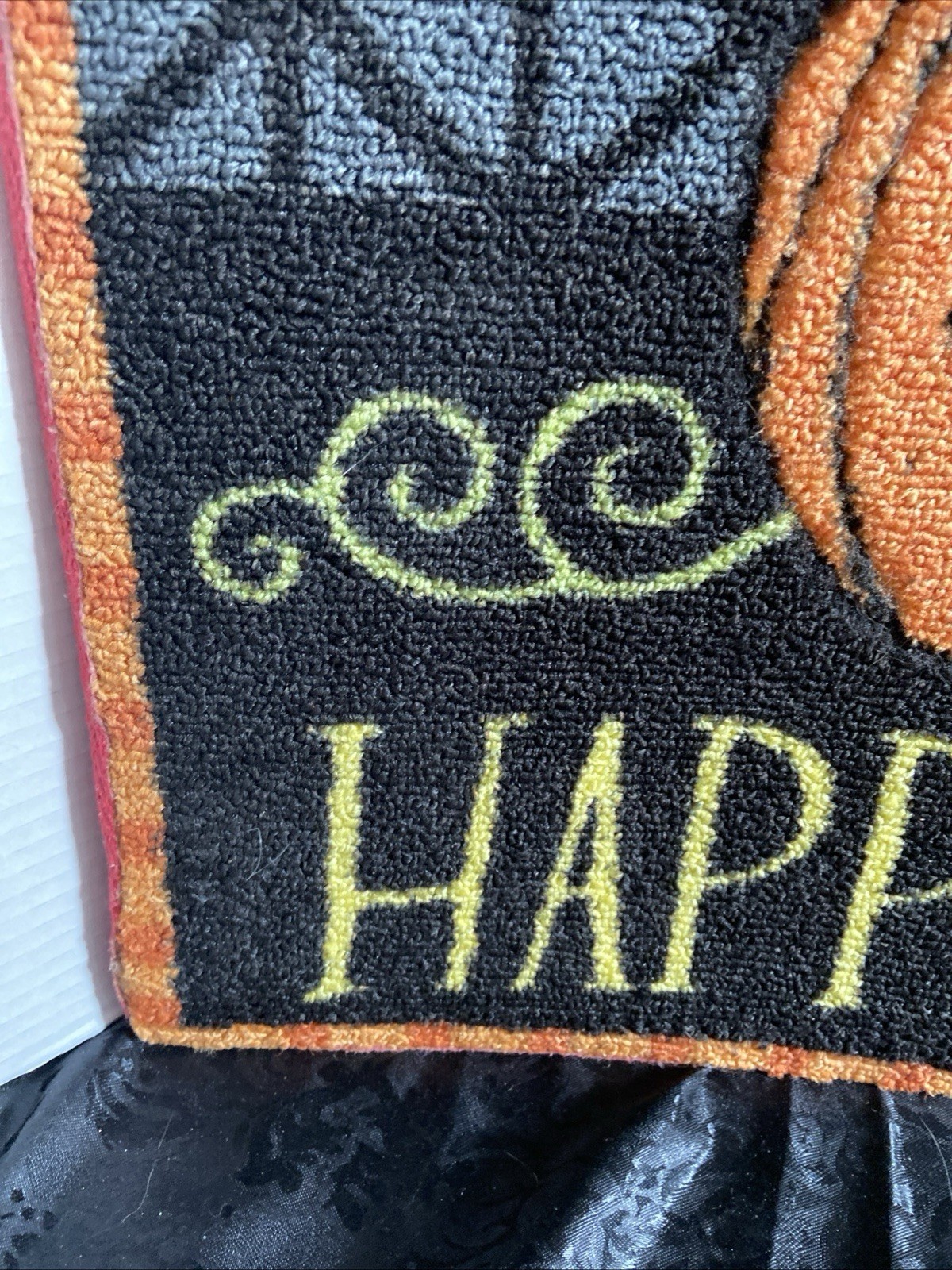 Happy Halloween Pumpkin Printed Area Rug 20×30 Celebrate Halloween 2gether