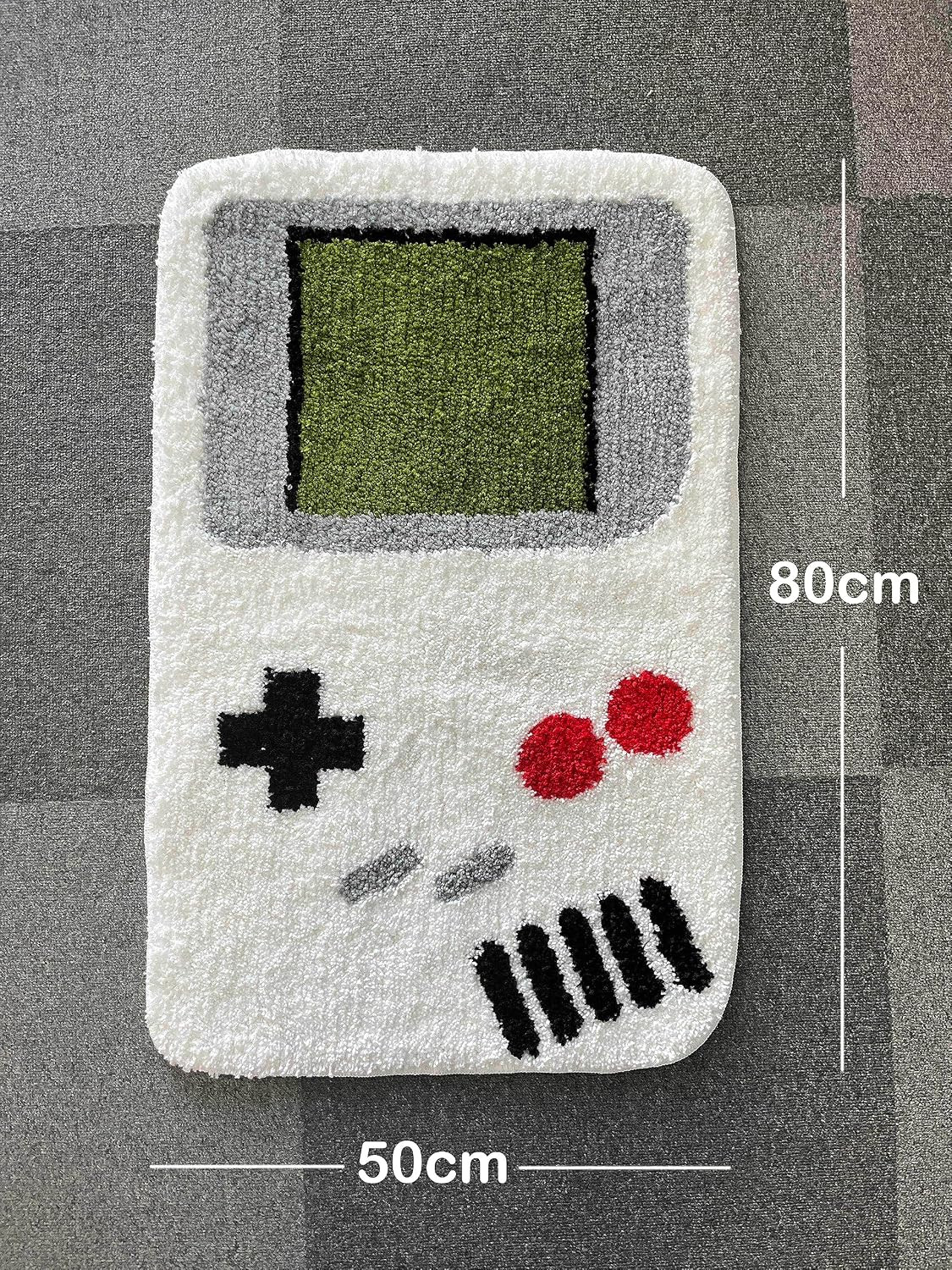 Retro Gamer Handheld Game Console Ultra Soft Anti-Slip Floor Door Mat Rug (Gb_Ru