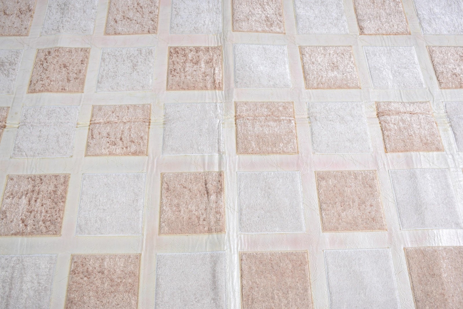 Turkish Rug, 5,2×7,4 ft Vintage Rug, Beige Camouflage Wool Rug