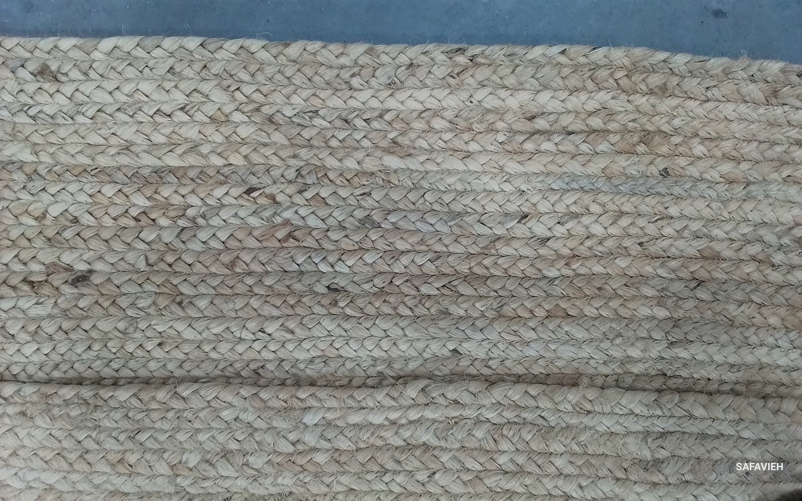 NATURAL 5′-0″ x 5′-0″ Broken Thread Rug, Reduced Price 1172805739 CAP252A-5SQ