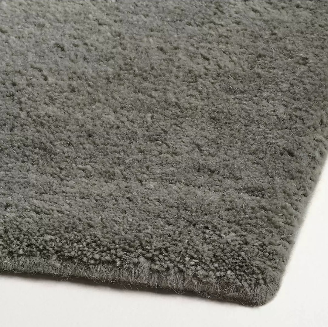 New Baxter Gray Handmade Area Rug 100 % Wool Premium Quality Rug
