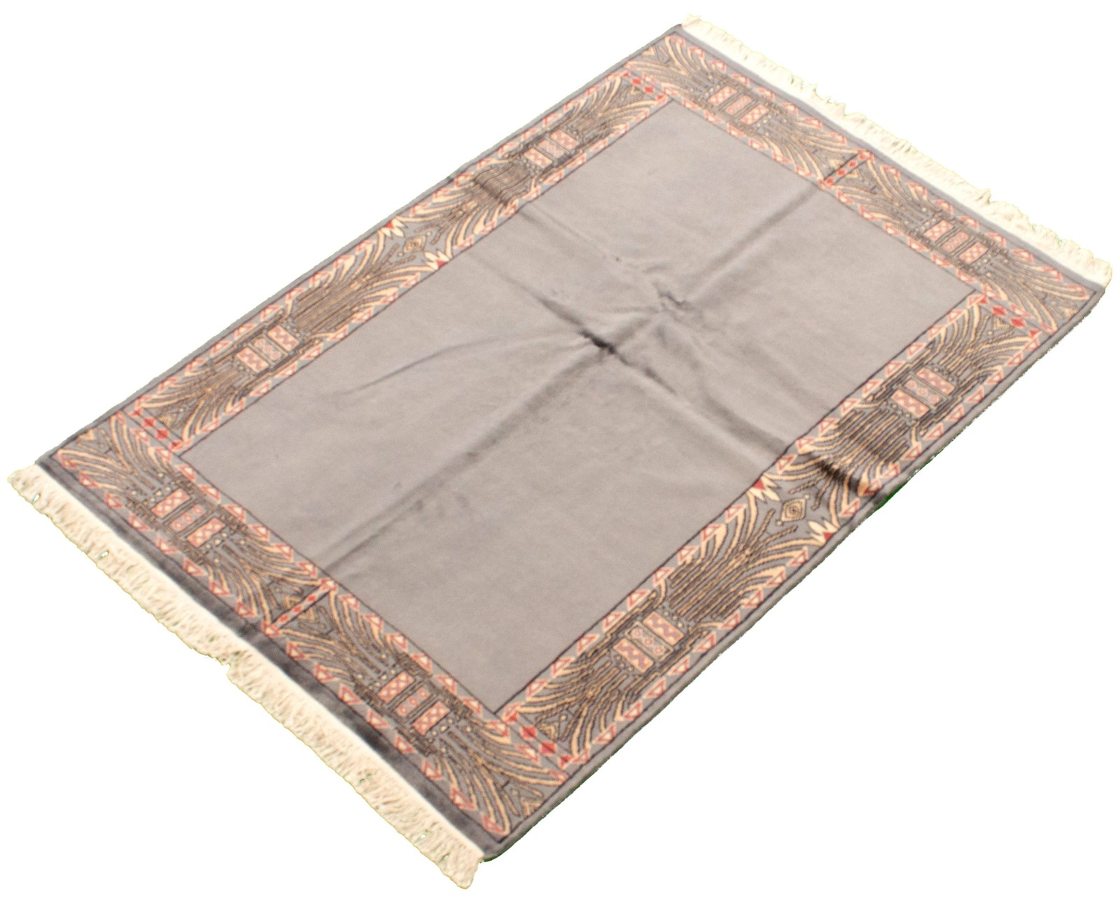Traditional Hand Knotted Oriental Area Rug 4’2″ x 6’2″ Wool Carpet