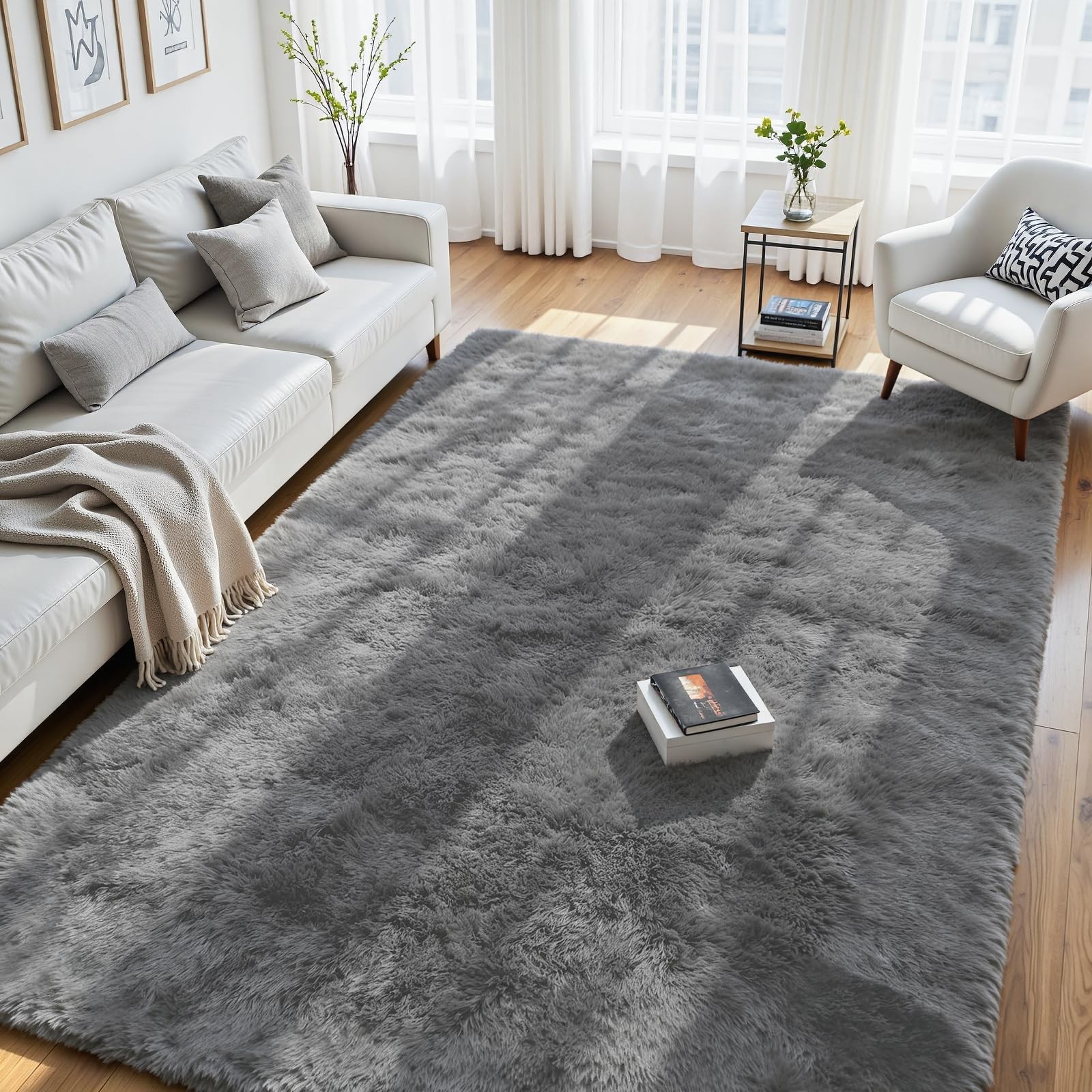 Oriannal 8’x10′ Light Grey Rug