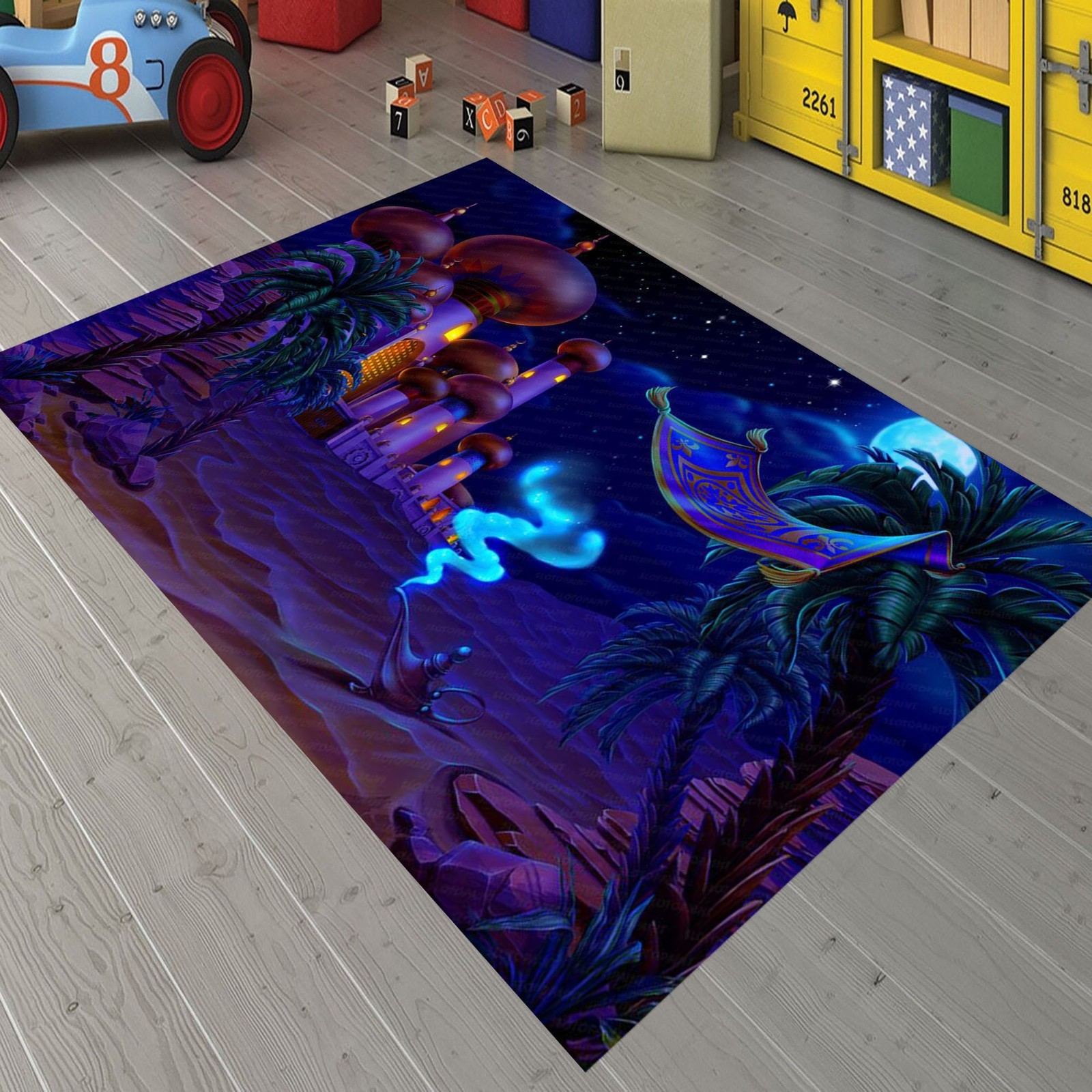 Aladdin Area Non Slip Rug,For Living Room Floor Aladdin Rug,Home Rug, Themed Rug